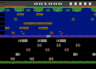 Frogger 4KB remake for Atari2600 02.png